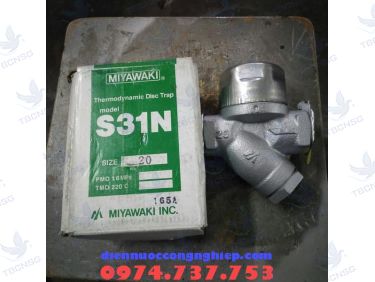 Bẫy hơi đồng tiền Miyawaki S31N