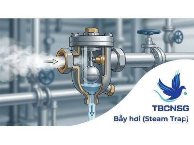 Bẫy hơi (Steam Trap): Giải pháp tối ưu hiệu suất nhiệt và bảo vệ đường ống