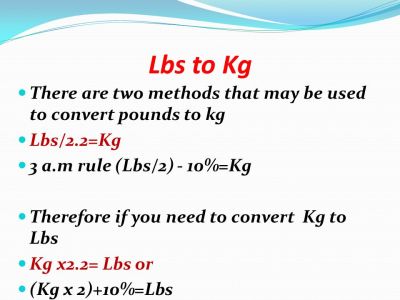Cách chuyển đổi Lbs sang Kg đơn giản nhất