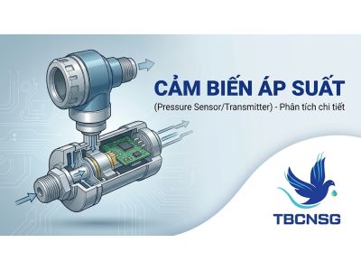Cảm biến áp suất: Giải pháp kiểm soát và tối ưu hệ thống công nghiệp