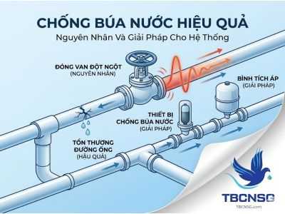 Hiện Tượng Búa Nước: Nguyên Nhân Và Giải Pháp Chống Va Đập Thủy Lực Toàn Diện