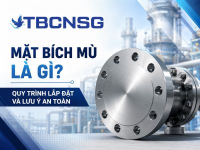 Mặt Bích Mù Là Gì? Quy Trình Lắp Đặt Và Lưu Ý An Toàn Khi Chặn Ống