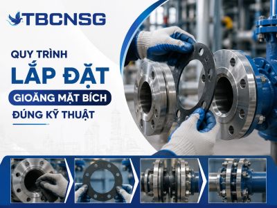 Quy Trình Lắp Đặt Gioăng Mặt Bích Đúng Kỹ Thuật Và Xử Lý Rò Rỉ Hiệu Quả