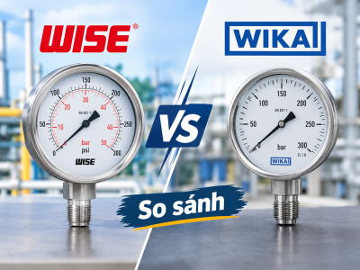 So sánh đồng áp suất Wise và Wika chi tiết