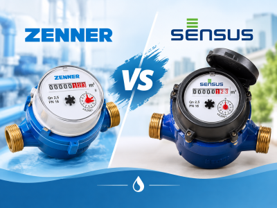 So sánh đồng hồ nước Zenner và đồng hồ nước Sensus