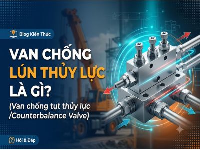 Van chống lún thủy lực là gì? Cấu tạo, nguyên lý và ứng dụng thực tế