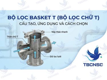 Bộ Lọc Basket T (Bộ Lọc Chữ T): Cấu Tạo, Ứng Dụng Và Cách Chọn
