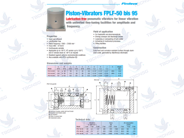 Búa Rung Khí Nén Piston Findeva Dòng FPLF (12 - 95)