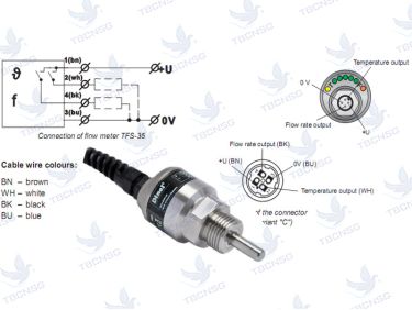 Cảm Biến Đo Lưu Lượng Nhiệt Dinel TFS-35
