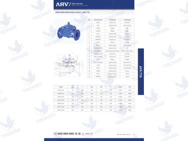 Van giảm áp ARV APR 710