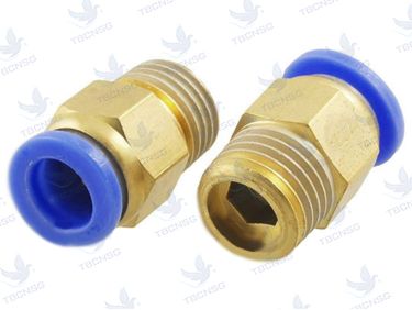 Co nối thẳng ren ngoài thân đồng