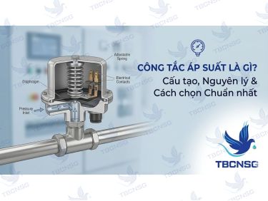 Công tắc áp suất là gì? Cấu tạo, nguyên lý và cách chọn chuẩn nhất