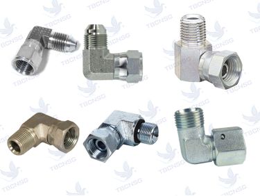 Đầu rắc co nối ống thủy lực dạng ren (cong 90 độ)