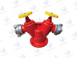Đầu trụ chữa cháy 2 cửa Kentom KT-T2C..