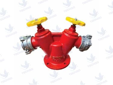 Đầu trụ chữa cháy 2 cửa Kentom KT-T2C
