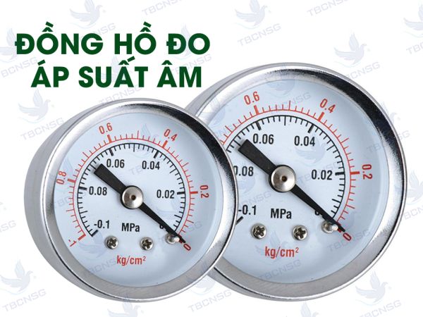 Đồng hồ áp suất âm -0 -1000KPA