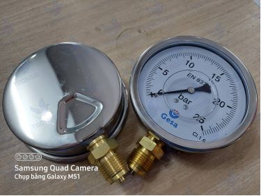 Đồng hồ áp suất Gesa new