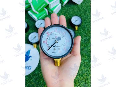 Đồng hồ áp suất KK Gauge chân đứng không dầu