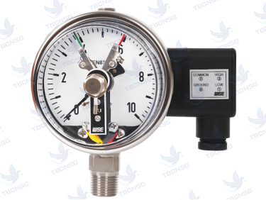 Đồng hồ áp suất tiếp điểm điện Wise P510 