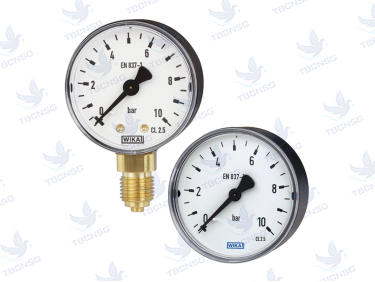 Sản phẩmĐồng hồ áp suất Wika 213.53 vỏ inox chân đồng có dầu