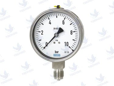 Đồng hồ áp suất Wika chân inox các model 232.50, 233.50, 111.10, 111.12