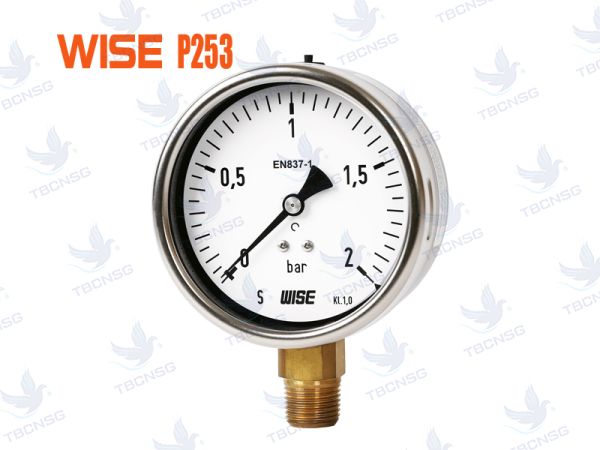 Đồng hồ áp suất Wise P253