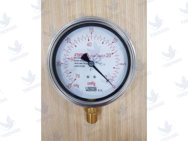 Đồng Hồ Đo Áp Suất Âm Unijin Malaysia - Đo Chân Không Chính Xác
