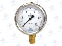 Đồng hồ đo áp suất Wika 611.10 đo áp suấ..