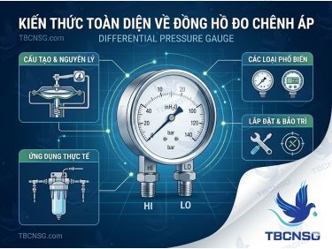 Đồng hồ đo chênh áp: Cấu tạo, nguyên lý và ứng dụng thực tế