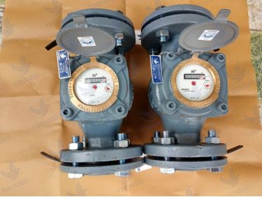 Đồng hồ nước Asahi WVM kiểu Woltman nối bích cho đường ống lớn