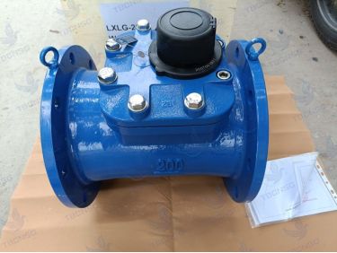 Đồng hồ nước DN150 Unik LXLG Đài Loan lắp bích