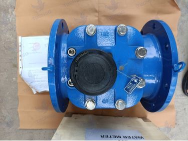 Đồng hồ nước DN150 Unik LXLG Đài Loan lắp bích