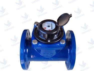 Đồng hồ nước Dupan thân gang mặt bích
