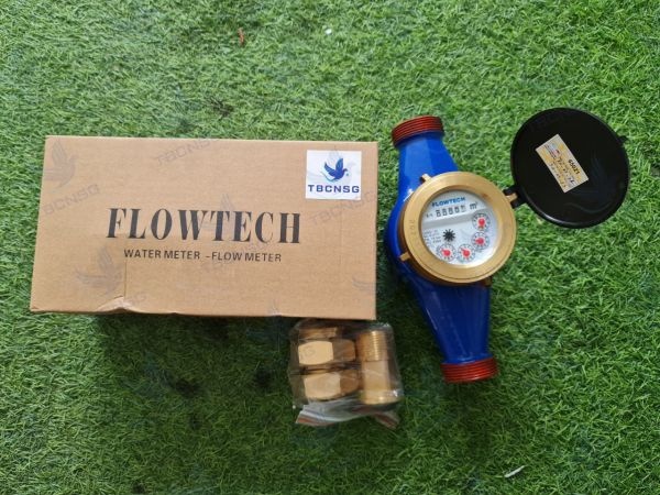 Đồng hồ nước Flowtech LXSG nối ren