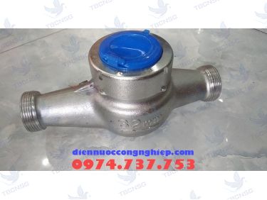 Đồng hồ nước inox Komax DN32