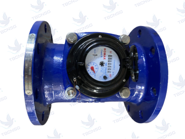 Đồng hồ nước Komax mặt bích thân gang