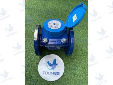 Đồng hồ nước Komax mặt bích thân gang