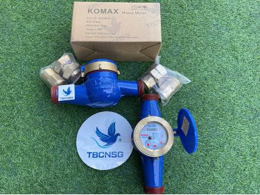 Đồng hồ nước Komax nối ren