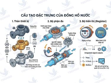 Đồng hồ nước: Nguyên lý, Phân loại và Kỹ thuật lắp đặt chuẩn