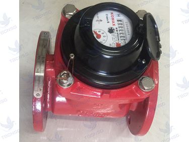 Đồng hồ nước nóng Komax mặt bích