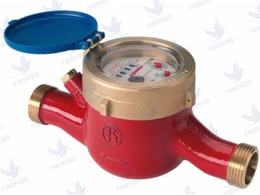 Đồng hồ nước nóng Zenner nối ren và nối bích chính hãng