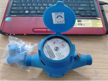 Đồng hồ nước TFlow thân nhựa nối ren phi 21mm