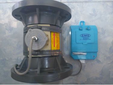Đồng hồ nước thải EMS thân nhựa nối bích