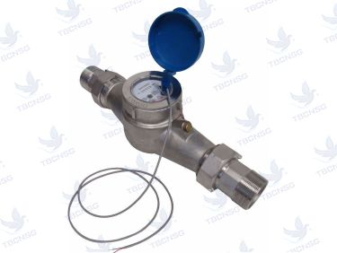 Đồng hồ nước thải inox có dây xung