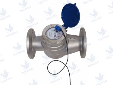 Đồng hồ nước thải inox có dây xung