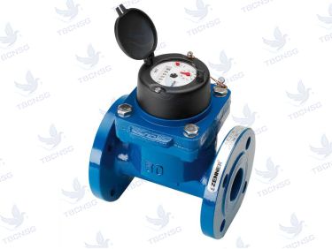 Đồng hồ nước thải Zenner WI-N lắp mặt bích chính hãng