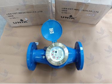 Đồng Hồ Nước Unik LXLG Mặt Bích DN50-DN200