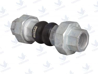 Khớp nối chống rung cao su Duyar T-181 nối ren PN16