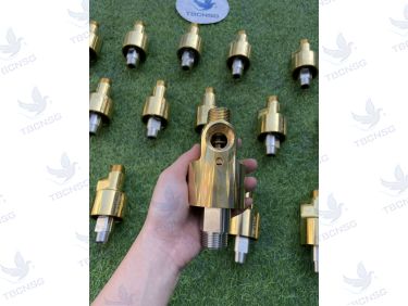 Khớp nối xoay STNC dòng HS ren 21mm đến 49mm xoay trái phải