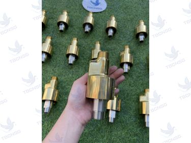 Khớp nối xoay STNC dòng HS ren 21mm đến 49mm xoay trái phải